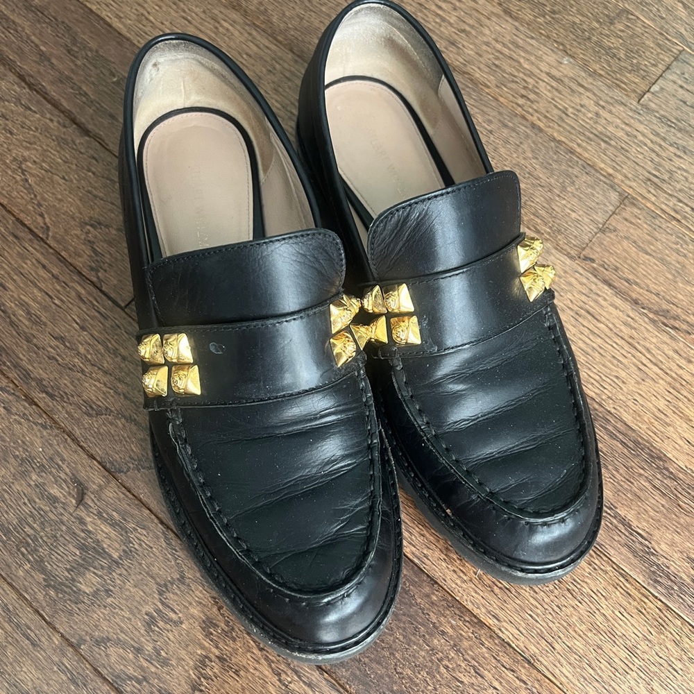 STUART WEITZMAN Loafer Shoes women’s Size 6.5 Black